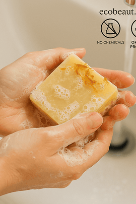 Lemongrass Calendula Soap – Refreshing Cold Process Bar for Energizing Cleanses 🌿✨