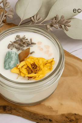 Blessings Intention Candle – Hand-Poured Soy Wax Candle for Happiness & Good Luck