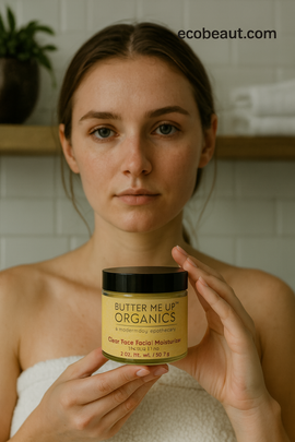 Organic Facial Moisturizer – Deep Hydration for Sensitive & Dry Skin | Nourish & Protect