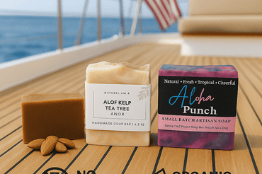 Organic Castile Soap: The Old-School Clean That’s Making a Modern Comeback 🧼✨ - eco-friendly handmade soaps on a boat.