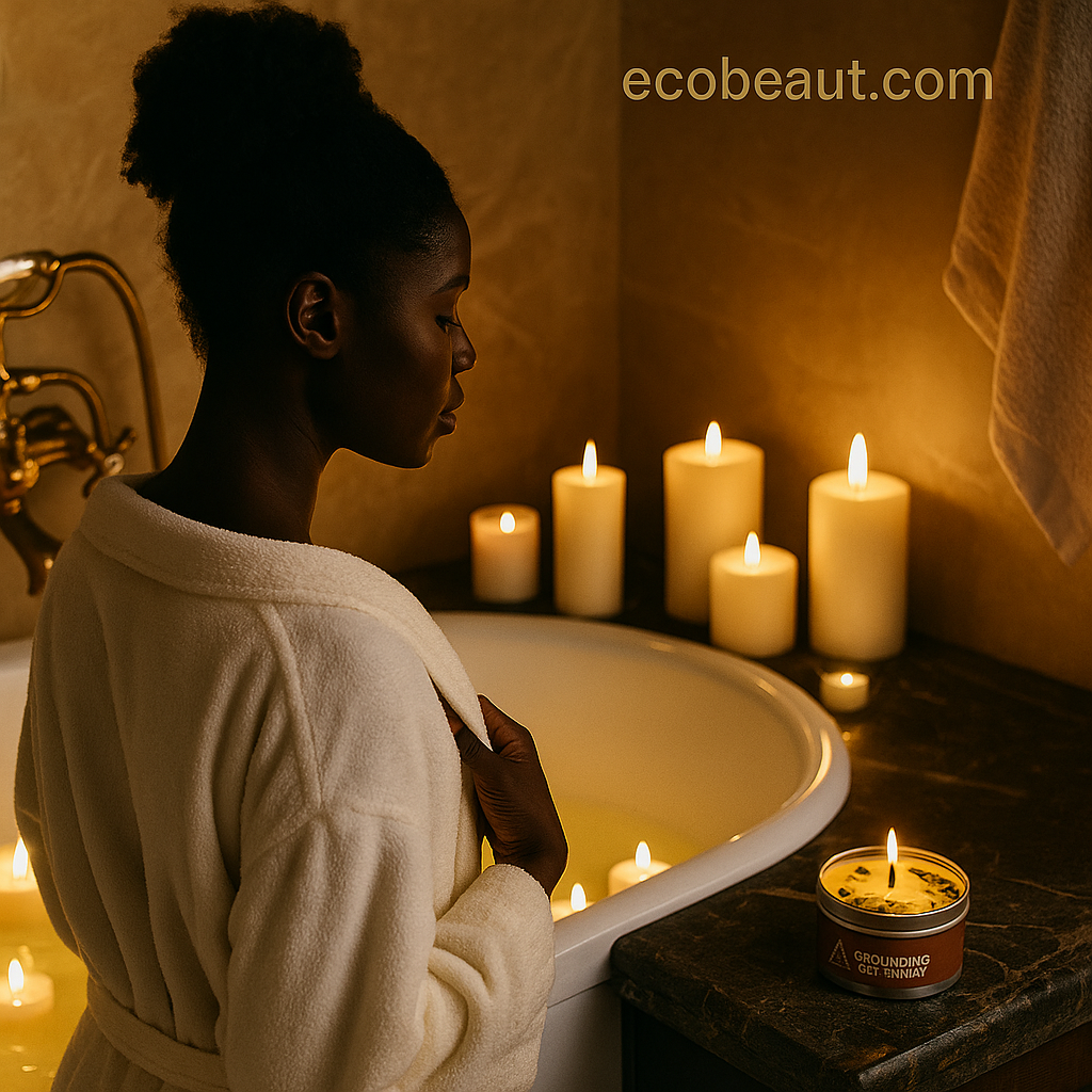 Bath Candles: The Ancient Art of Healing Through Scent, Light, and Stillness