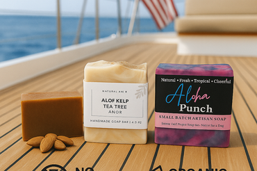 Organic Castile Soap: The Old-School Clean That’s Making a Modern Comeback 🧼✨ - eco-friendly handmade soaps on a boat.