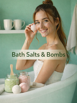 Relaxing Bath Salts & Bombs – Natural Spa Essentials