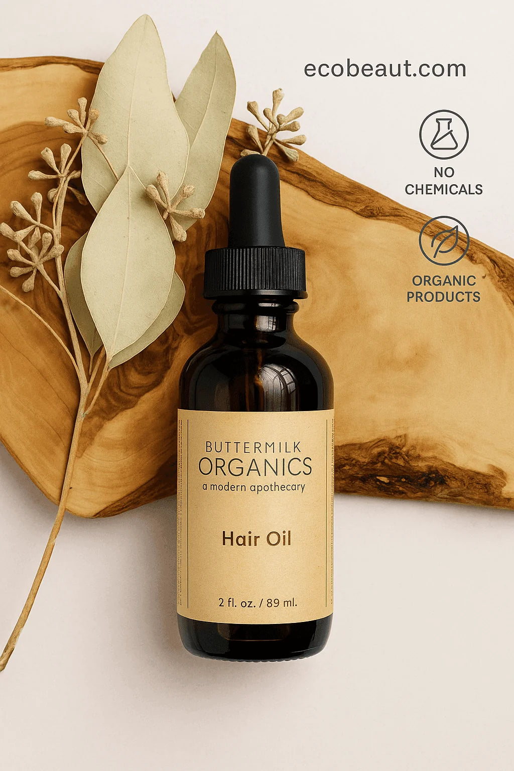 Organic Hair Oil – Strengthen, Repair