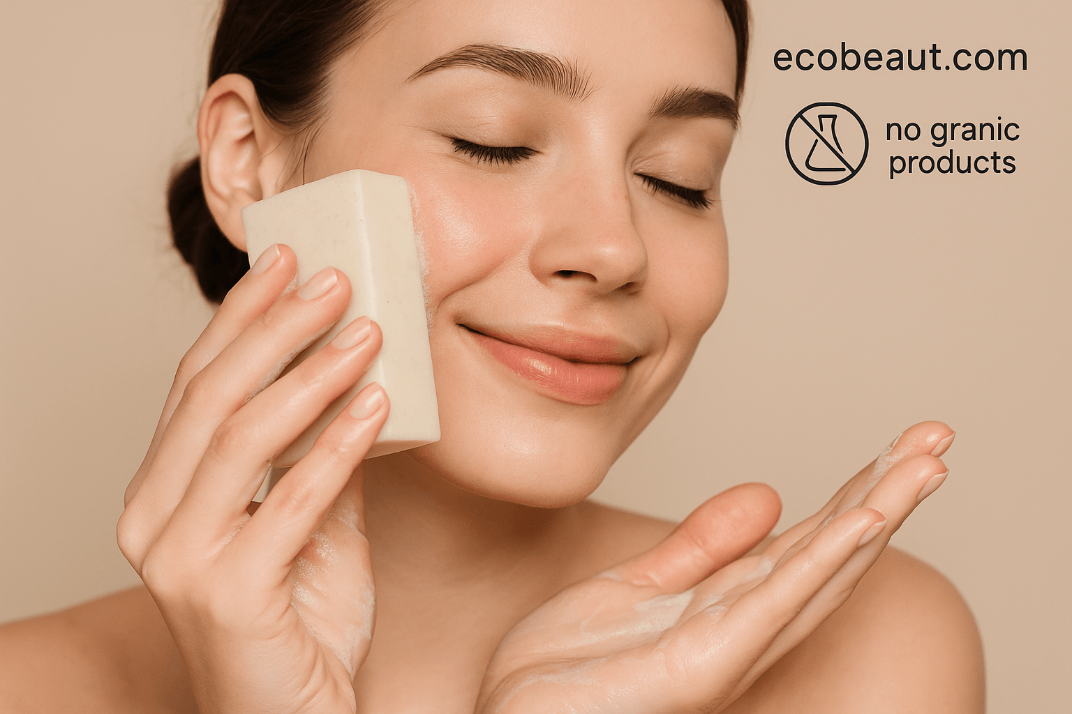 Charcoal detox soap bars stacked neatly, perfect for deep cleansing and glowing skin – no chemicals, organic skincare – ecobeaut.com