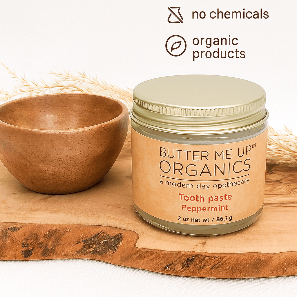 All Natural Organic Whitening Toothpaste – Remineralizing & Chemical-Free