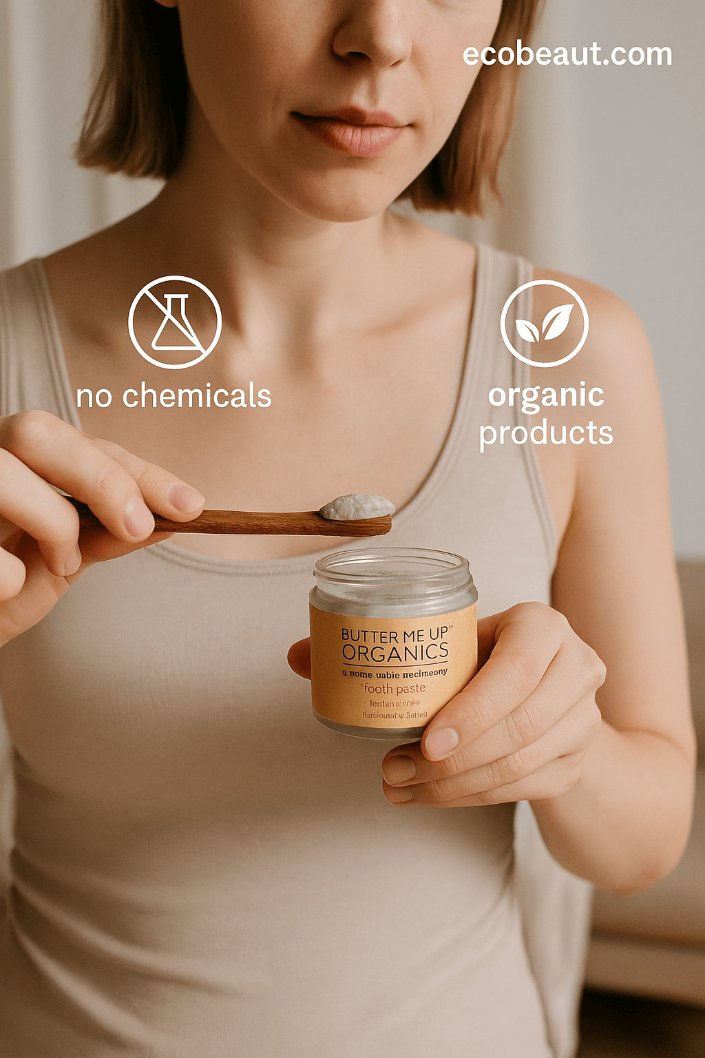 All Natural Organic Whitening Toothpaste – Remineralizing & Chemical-Free