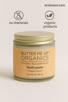 All Natural Organic Whitening Toothpaste – Remineralizing & Chemical-Free