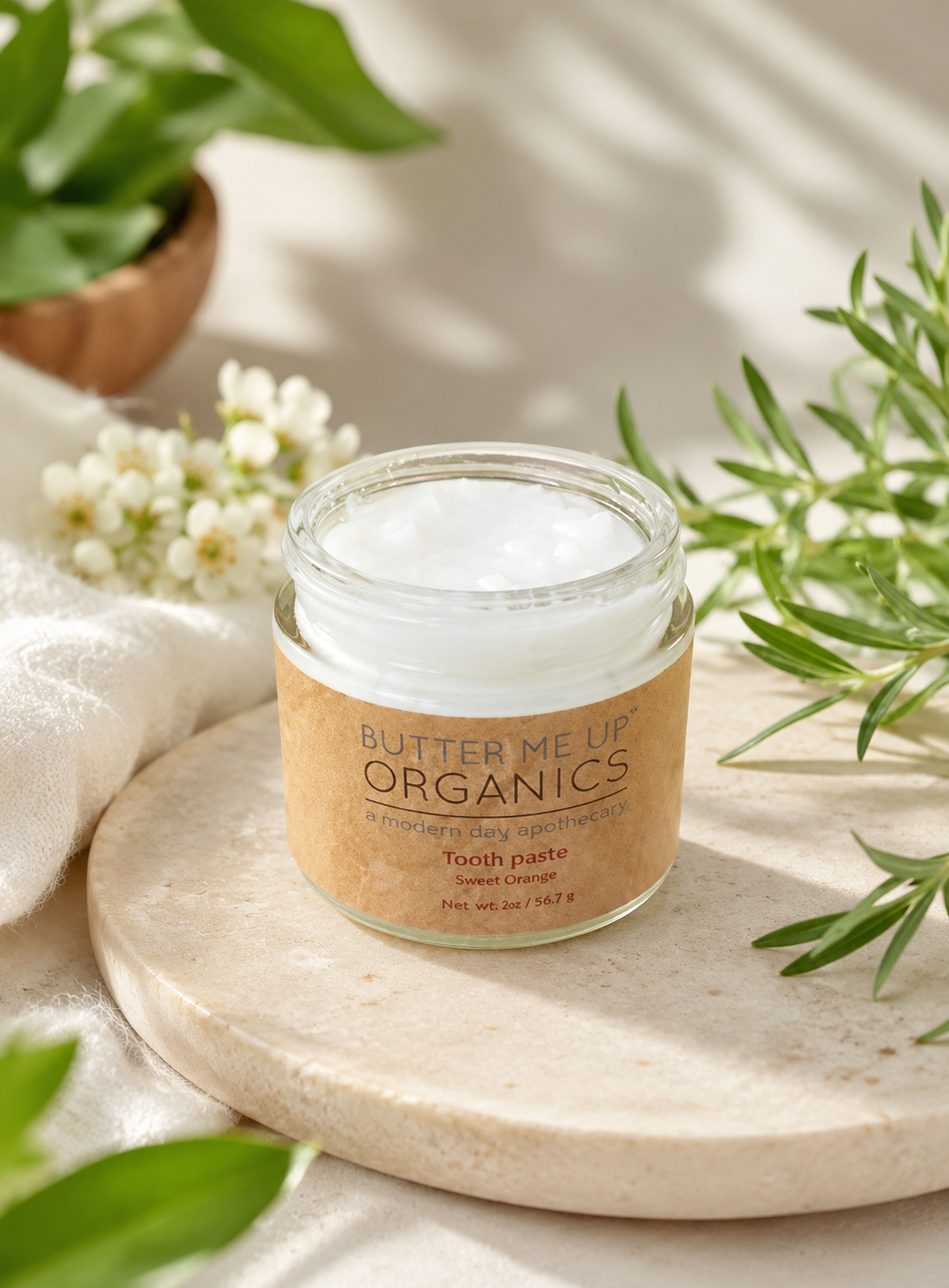 All Natural Organic Whitening Toothpaste – Remineralizing & Chemical-Free