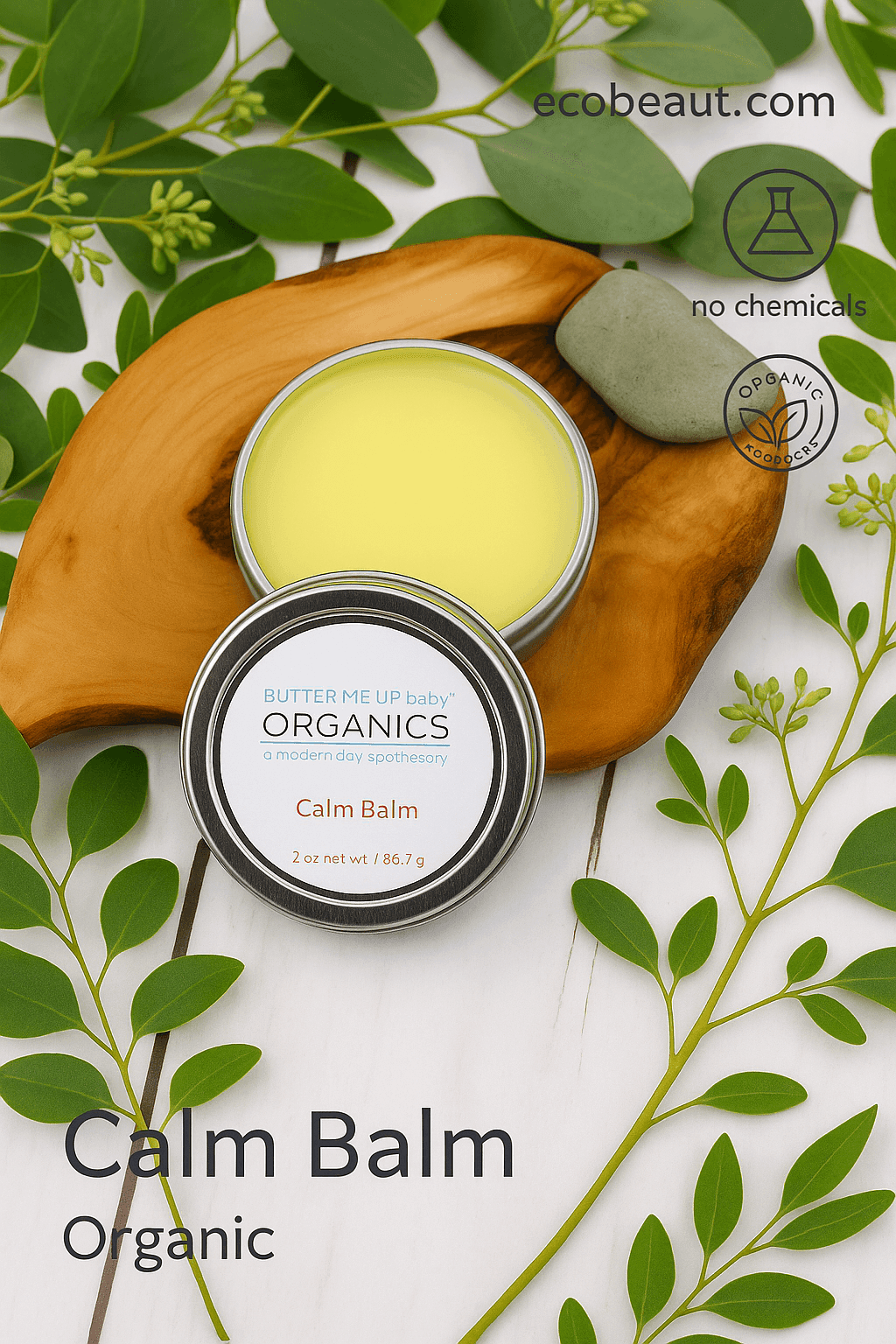 Calm Balm – Organic Aromatherapy for Relaxation & Sleep