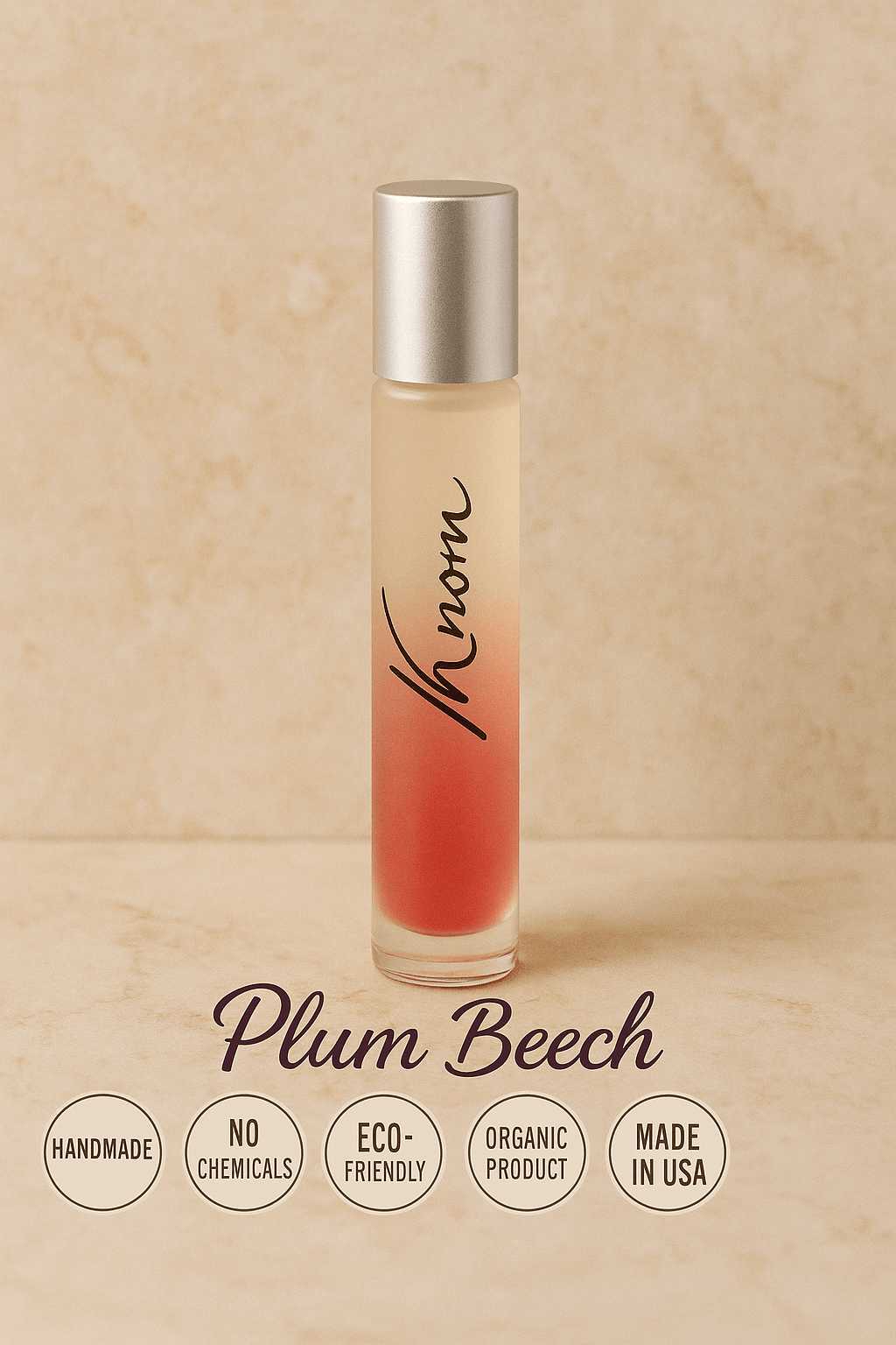 Known Rollerball Perfume – Embrace Your Essence in a stylish bottle featuring Plum Beech fragrance notes.