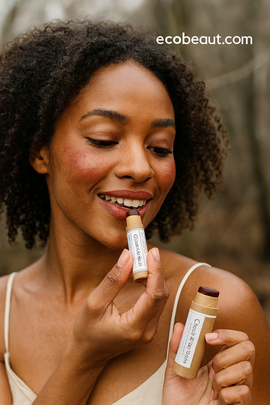 Organic Cheek and Lip Stain - Natural Tinted Lip Balm, 0.75 oz