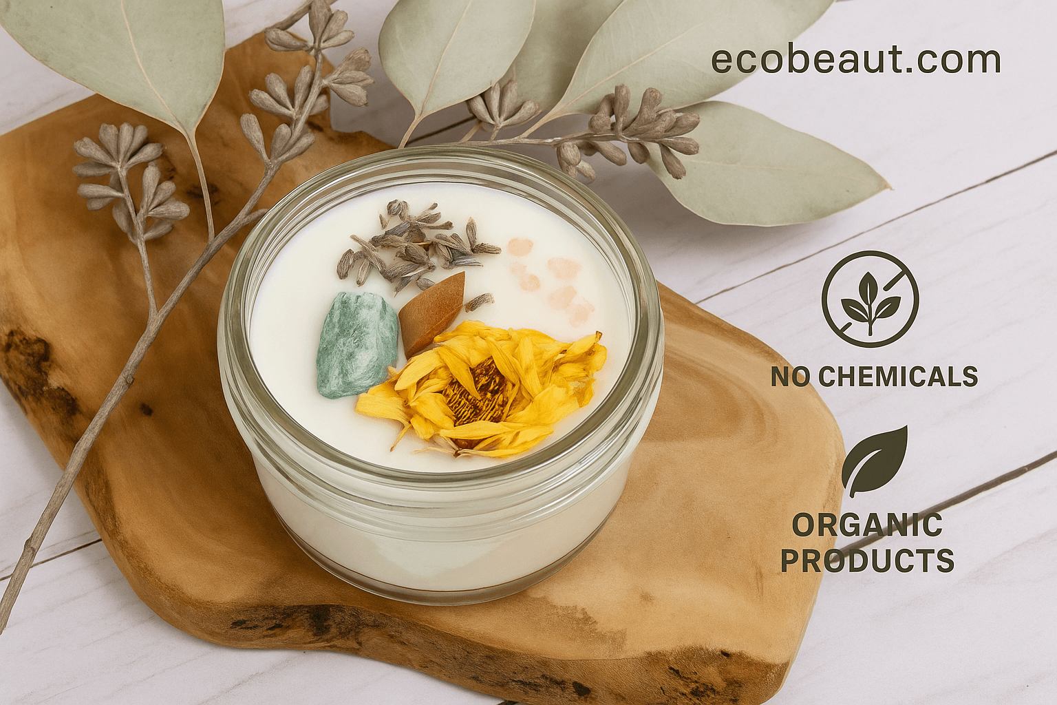 Blessings Intention Candle – Hand-Poured Soy Wax Candle for Happiness & Good Luck