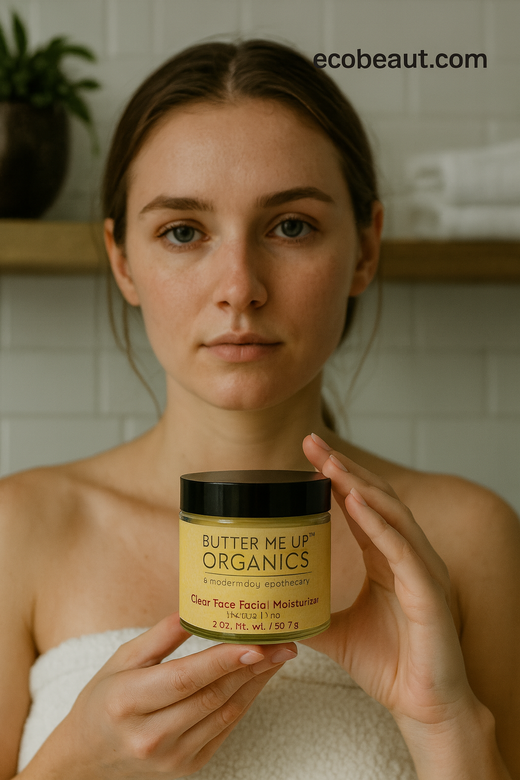 Organic Facial Moisturizer – Deep Hydration for Sensitive & Dry Skin | Nourish & Protect