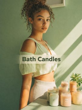 Natural Bath Candles Collection – Aromatic & Eco‑Friendly