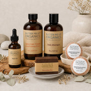 6-Piece Natural Hair Care & Spa Set – Complete Hair Routine + Bath Bombs - image 1