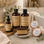 6-Piece Natural Hair Care & Spa Set – Complete Hair Routine + Bath Bombs - image 2